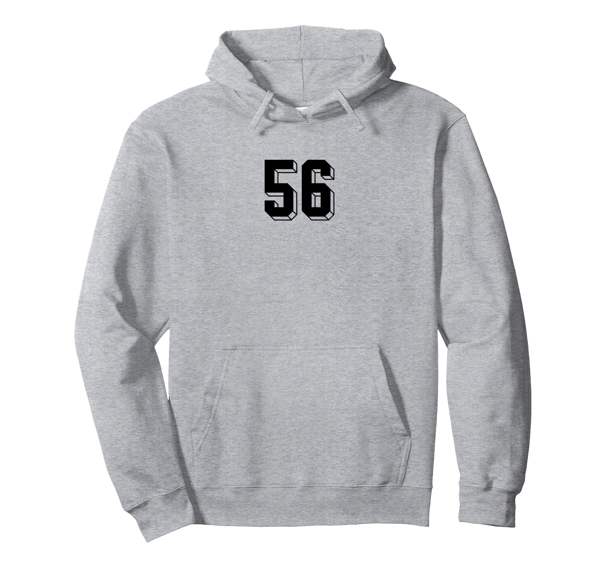 Number 56 80S 90S Soccer Team Jersey Hoodie - Custom Art Print Unisex - T-Shirt, Sweatshirt, Hoodie