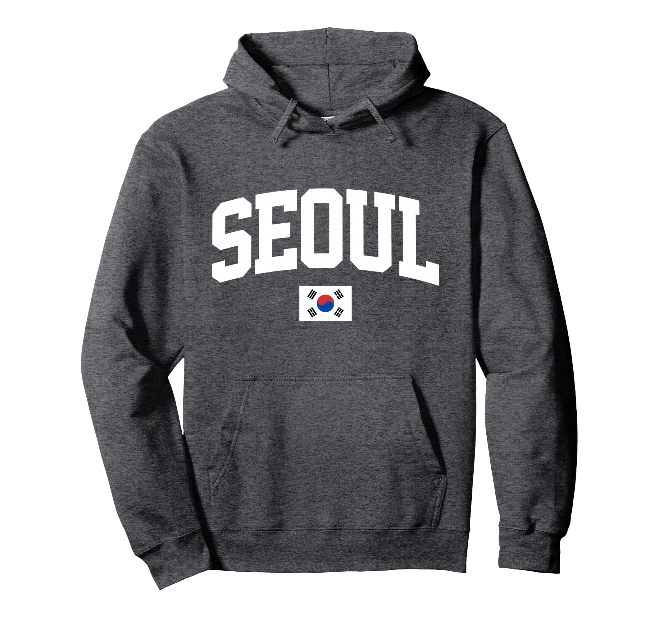 Seoul South Korean Flag Hoodie - Graphic Print for Adults - T-Shirt, Sweatshirt, Hoodie