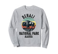 Denali National Park Souvenir Sweatshirt - Minimalist Print Men Women - T-Shirt, Sweatshirt, Hoodie