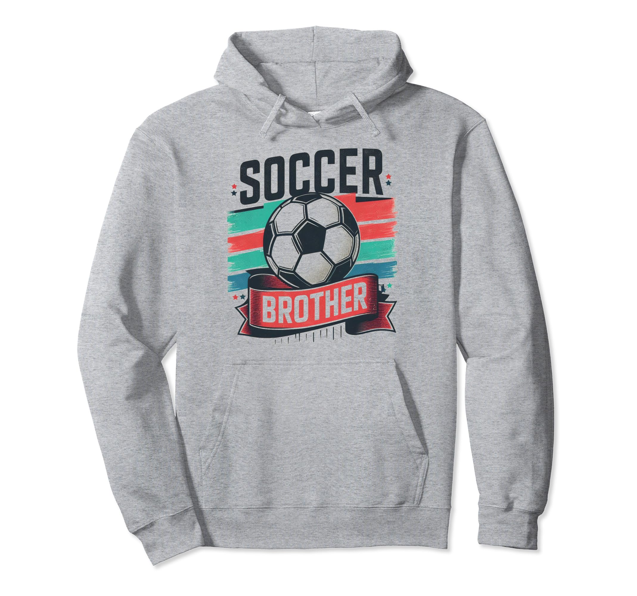 Soccer Brother Family Matching Team Hoodie - Fun Novelty Design Men Women - T-Shirt, Sweatshirt, Hoodie