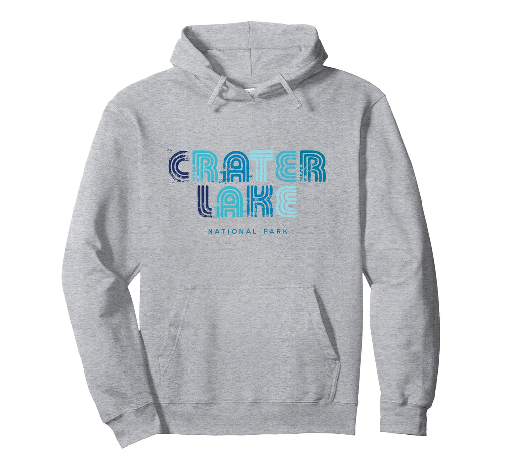 Crater Lake National Park 70S 80S Hoodie - Fun Novelty Design Men Women - T-Shirt, Sweatshirt, Hoodie
