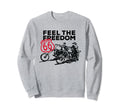 Route 66 Feel Freedom Sweatshirt - Novelty Apparel Men Women - T-Shirt, Sweatshirt, Hoodie