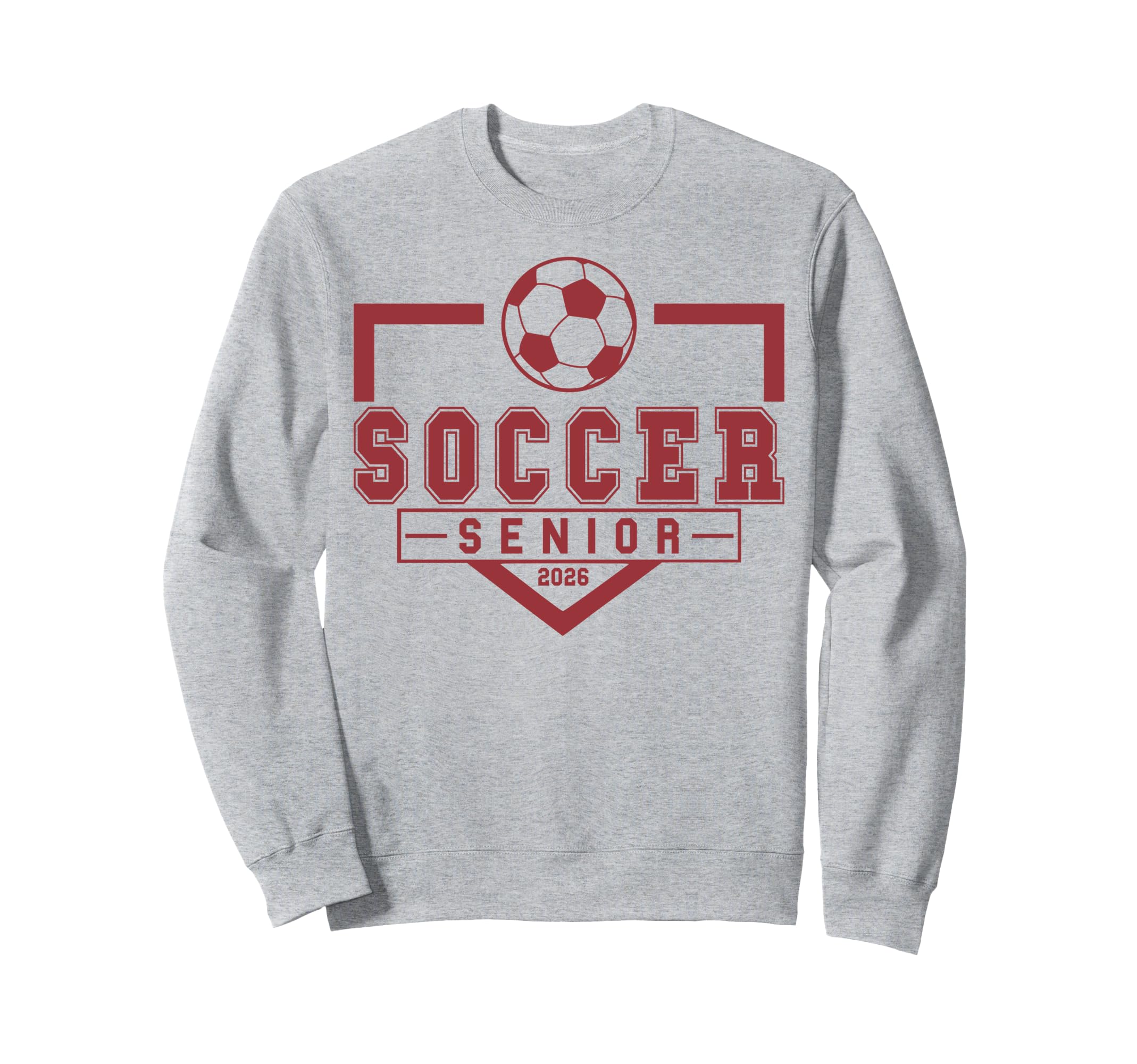 Soccer Senior Night Soccer Senior 2026 Sweatshirt - Graphic Print Unisex - T-Shirt, Sweatshirt, Hoodie