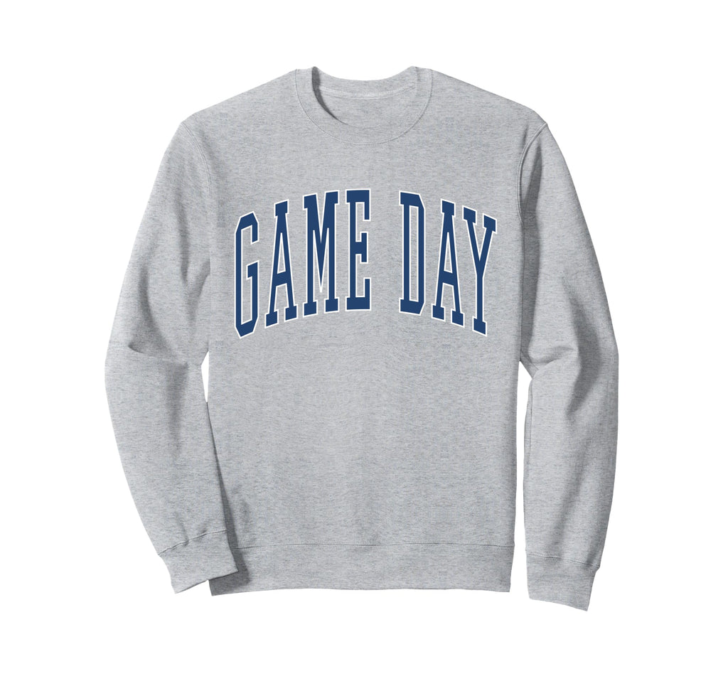 Game Day Sports Mom Collegiate Sweatshirt - Graphic Print Men Women - T-Shirt, Sweatshirt, Hoodie