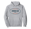 Casual Country Club Florida Beach Surf Vibes Hoodie - Unique Graphic Unisex - T-Shirt, Sweatshirt, Hoodie