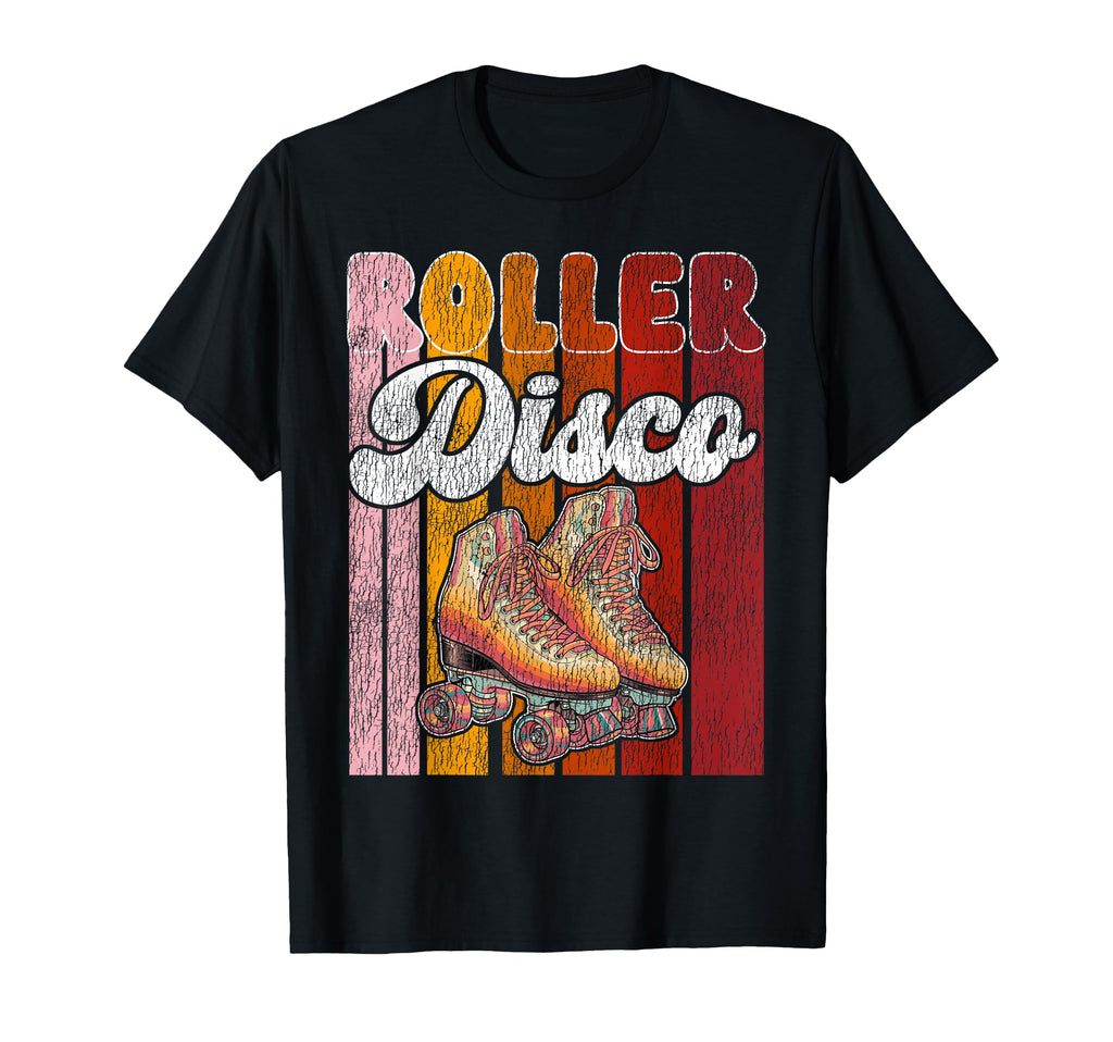 Roller Skating Skate 1970S Roller T-Shirt - Custom Art Print for Adults - T-Shirt, Sweatshirt, Hoodie