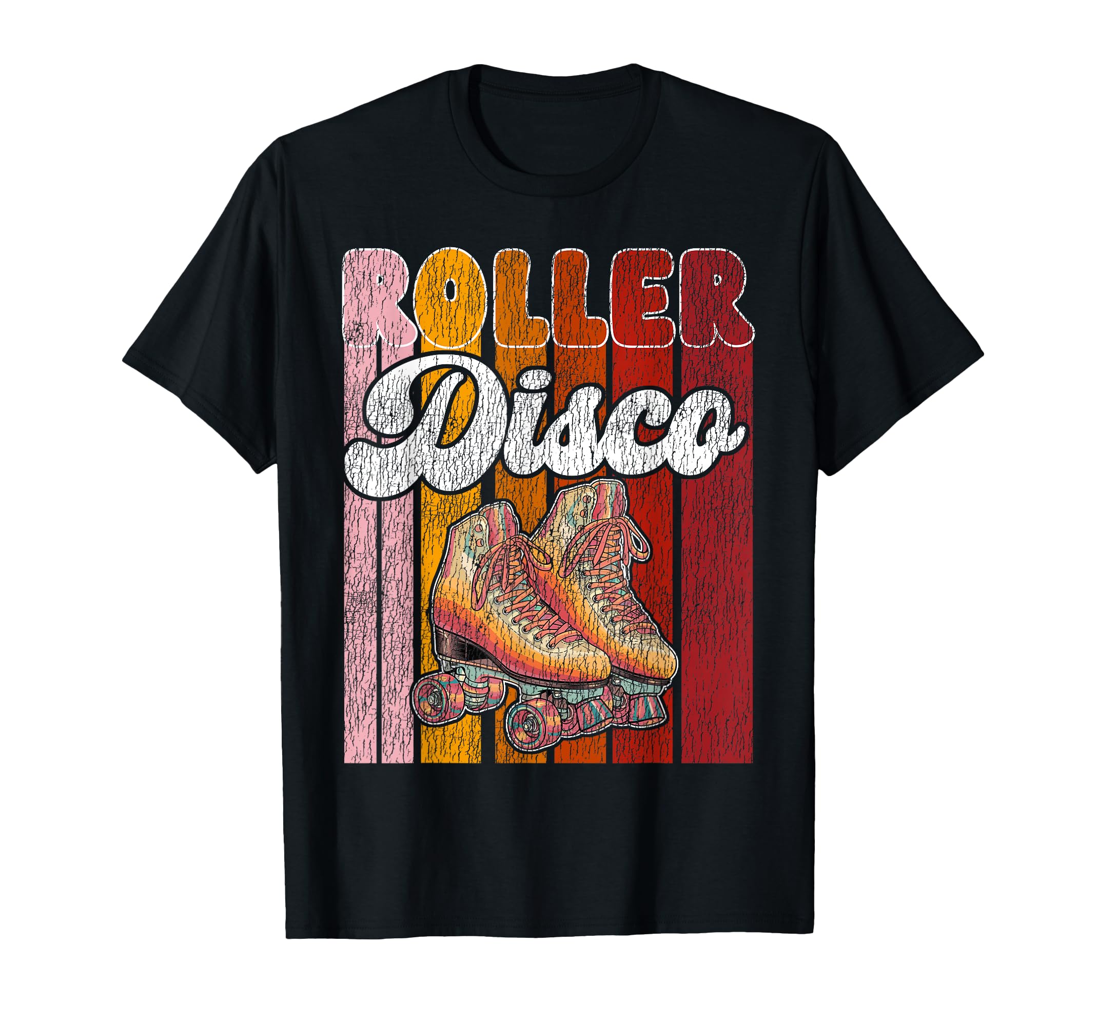 Roller Skating Skate 1970S Roller T-Shirt - Custom Art Print for Adults - T-Shirt, Sweatshirt, Hoodie