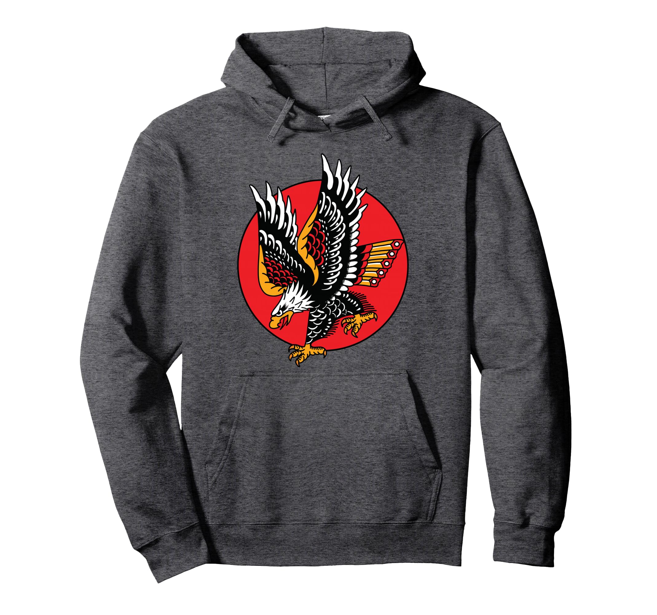 Eagle American Traditional Tattoo Ink Old Hoodie - Streetwear Style Unisex - T-Shirt, Sweatshirt, Hoodie