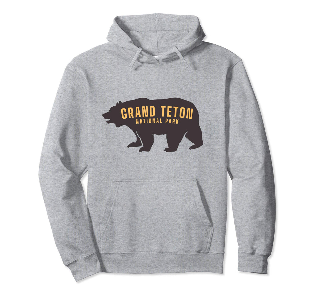 Grand Teton National Park Bear Hoodie - Casual Everyday Wear Unisex - T-Shirt, Sweatshirt, Hoodie