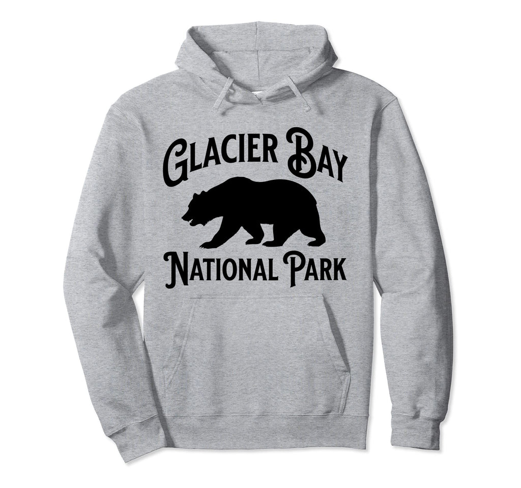 Glacier Bay National Park Alaska Bear Hoodie - Graphic Print for Adults - T-Shirt, Sweatshirt, Hoodie