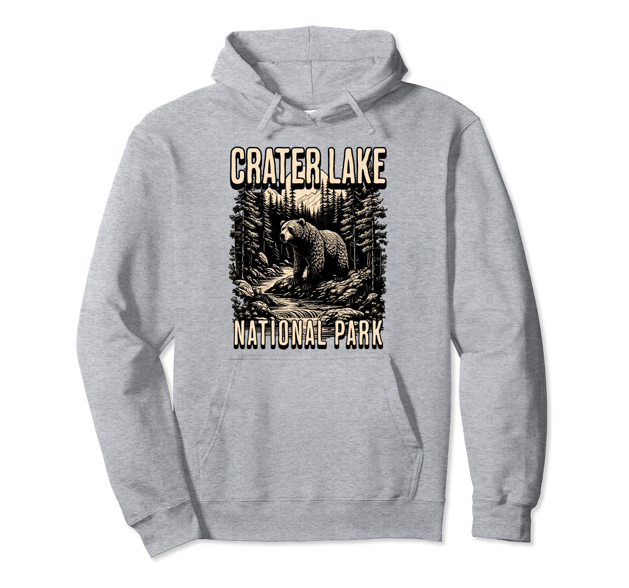 Crater Lake National Park Oregon Usa Hoodie - Graphic Print Men Women - T-Shirt, Sweatshirt, Hoodie