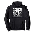 Never Forget Vhs Floppy Disc And Hoodie - Novelty Apparel for Adults - T-Shirt, Sweatshirt, Hoodie