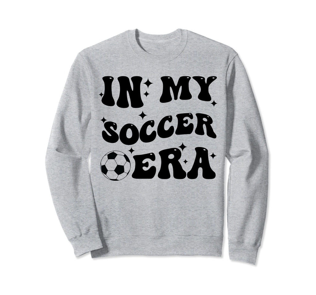 Groovy My Soccer Era Soccer Lovers Sweatshirt - Minimalist Print Unisex - T-Shirt, Sweatshirt, Hoodie