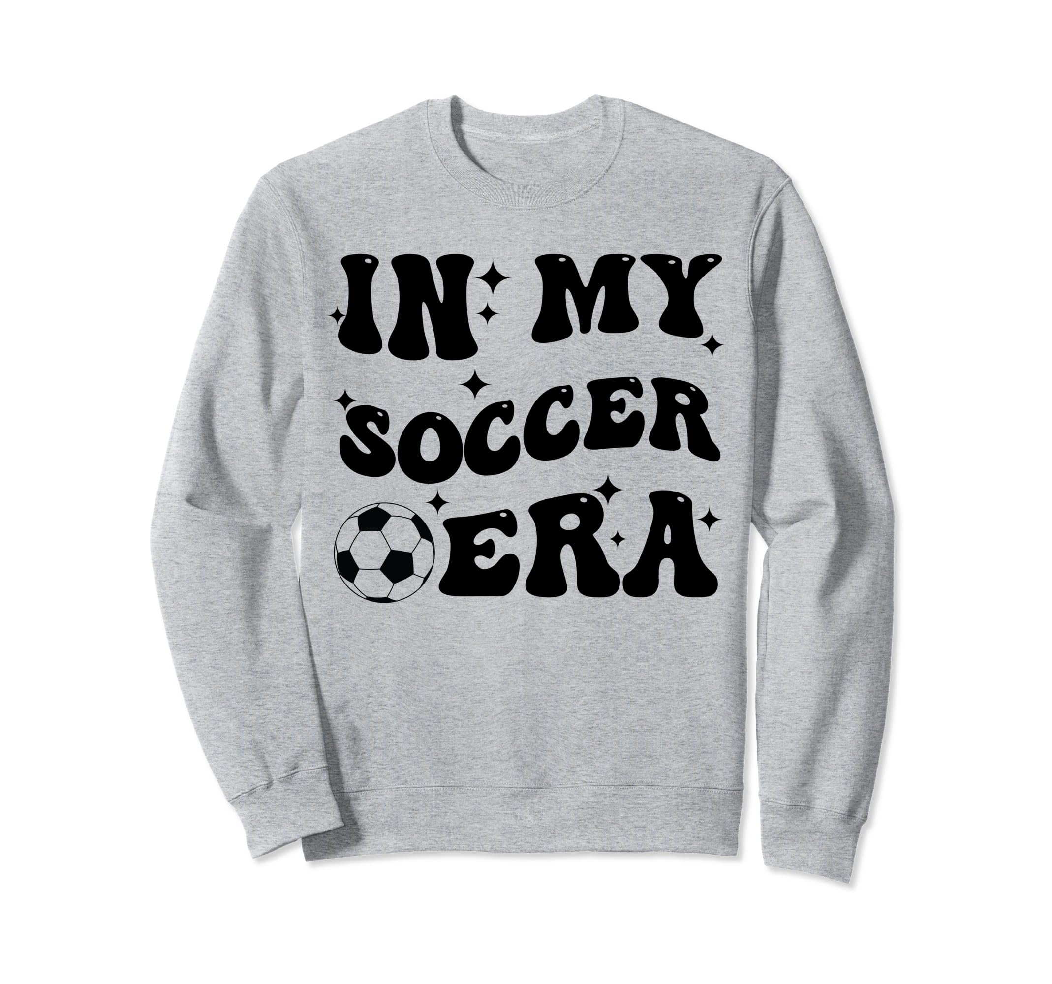 Groovy My Soccer Era Soccer Lovers Sweatshirt - Minimalist Print Unisex - T-Shirt, Sweatshirt, Hoodie