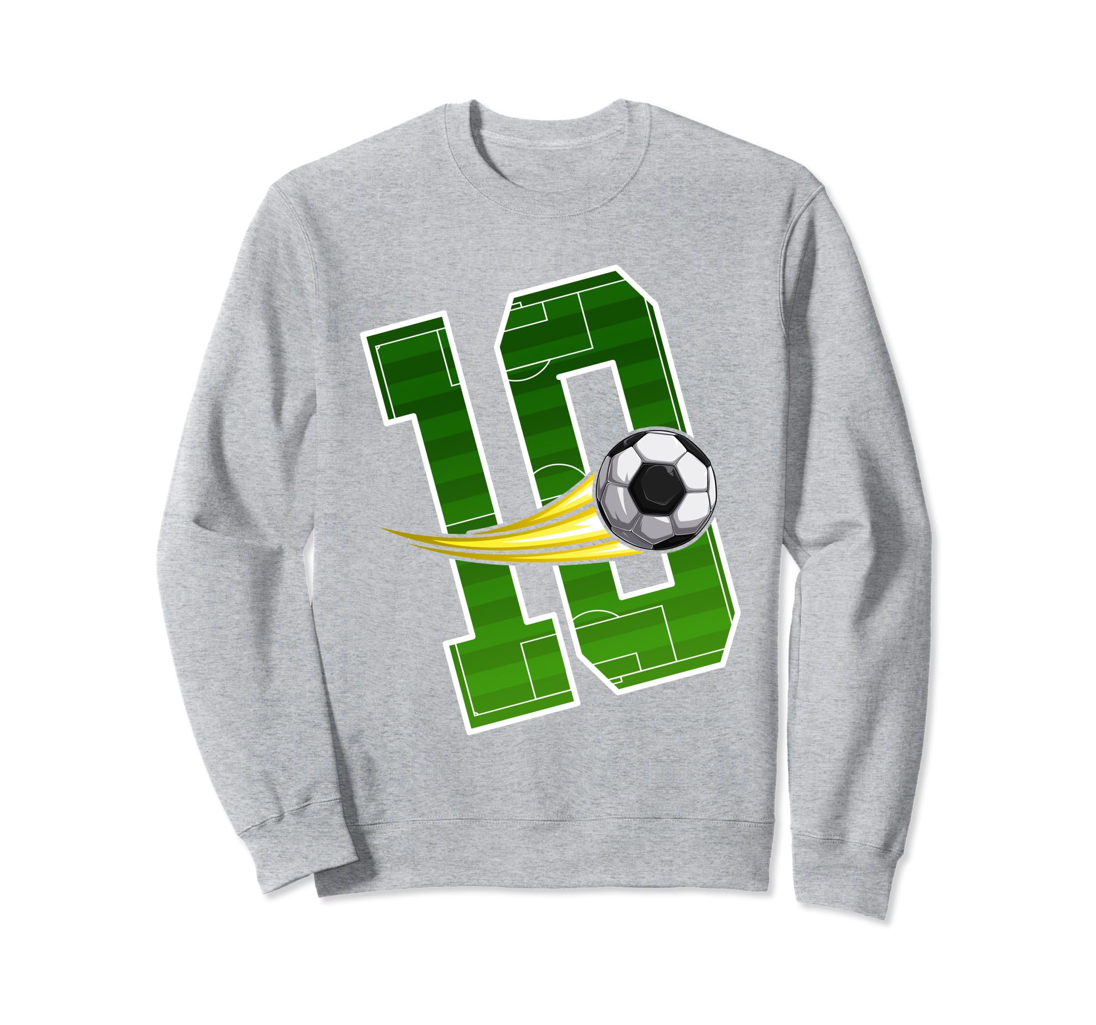Soccer 10Nd Birthday Im 10 Sweatshirt - Minimalist Print for Adults - T-Shirt, Sweatshirt, Hoodie