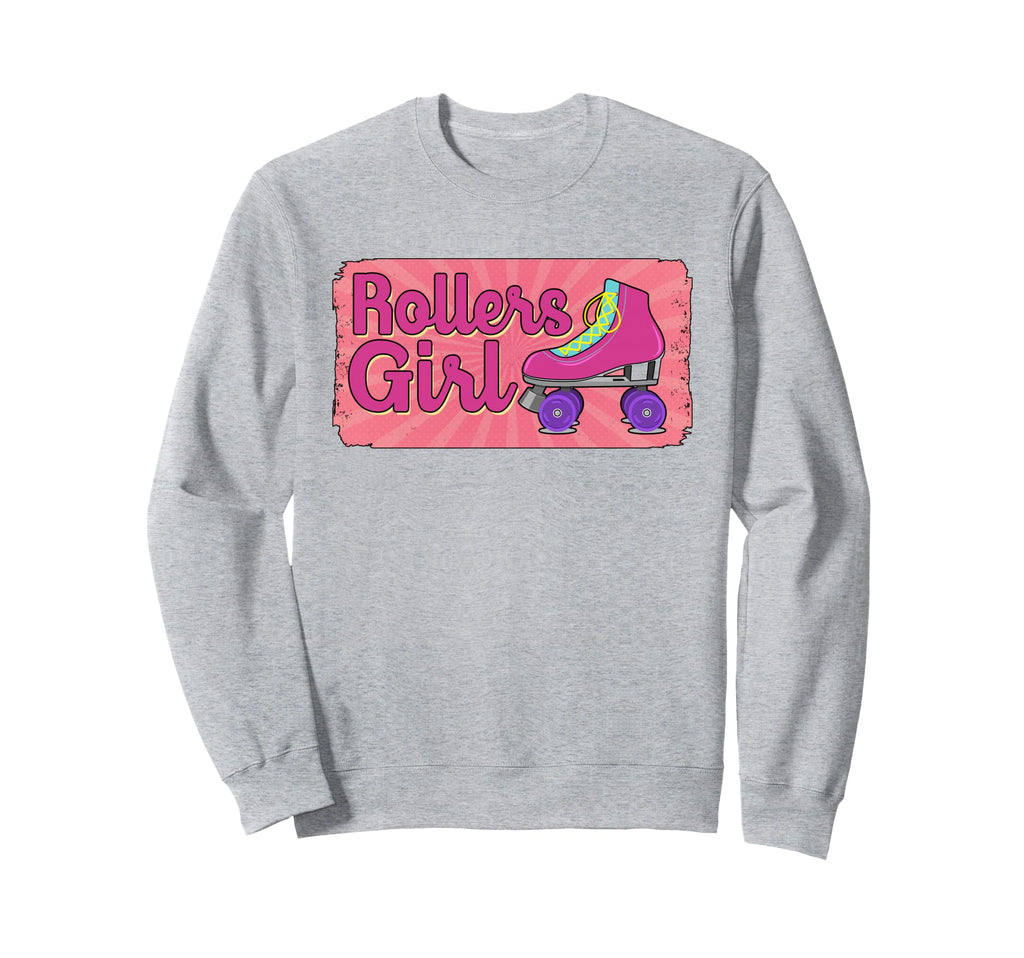 70S 80S Skating Roller Skates Sweatshirt - Custom Art Print Unisex - T-Shirt, Sweatshirt, Hoodie