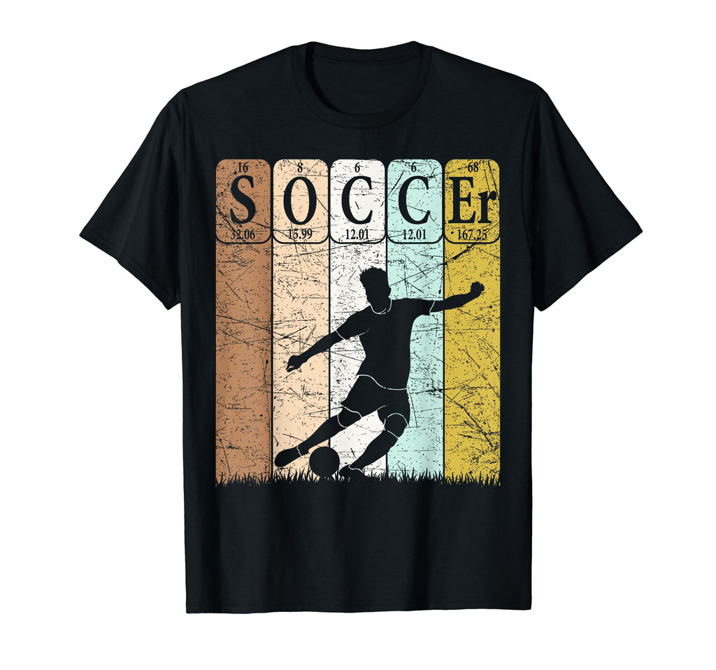 Soccer Periodic Table Elements Soccer T-Shirt - Novelty Apparel Men Women - T-Shirt, Sweatshirt, Hoodie