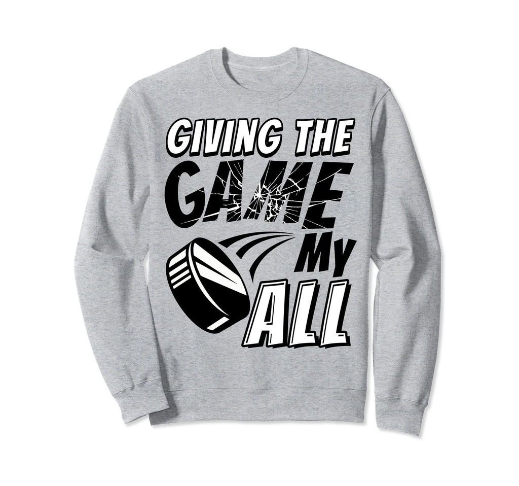 Goal Keeper Best Hockey Coach Proud Sweatshirt - Custom Art Print Unisex - T-Shirt, Sweatshirt, Hoodie