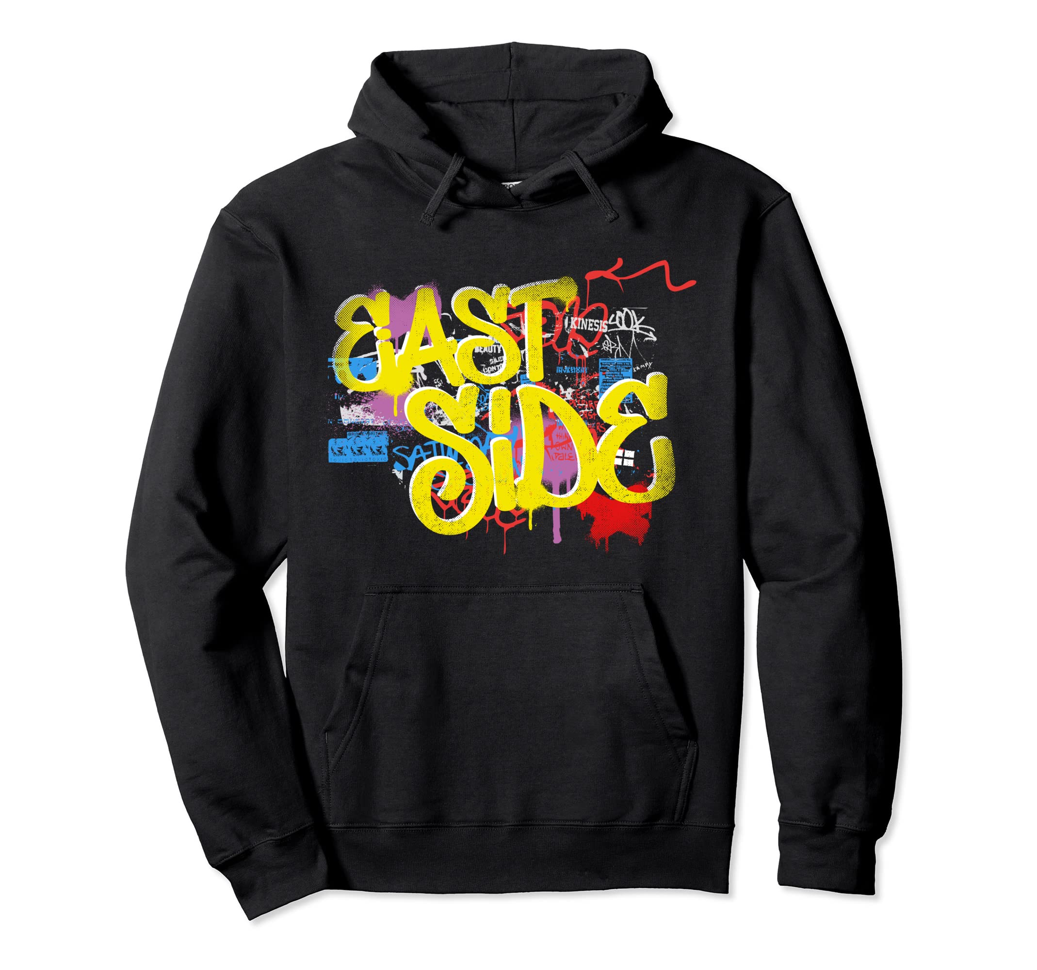 Fresh East Side 80S 90S Hip Hop Rap Old Hoodie - Novelty Apparel Men Women - T-Shirt, Sweatshirt, Hoodie