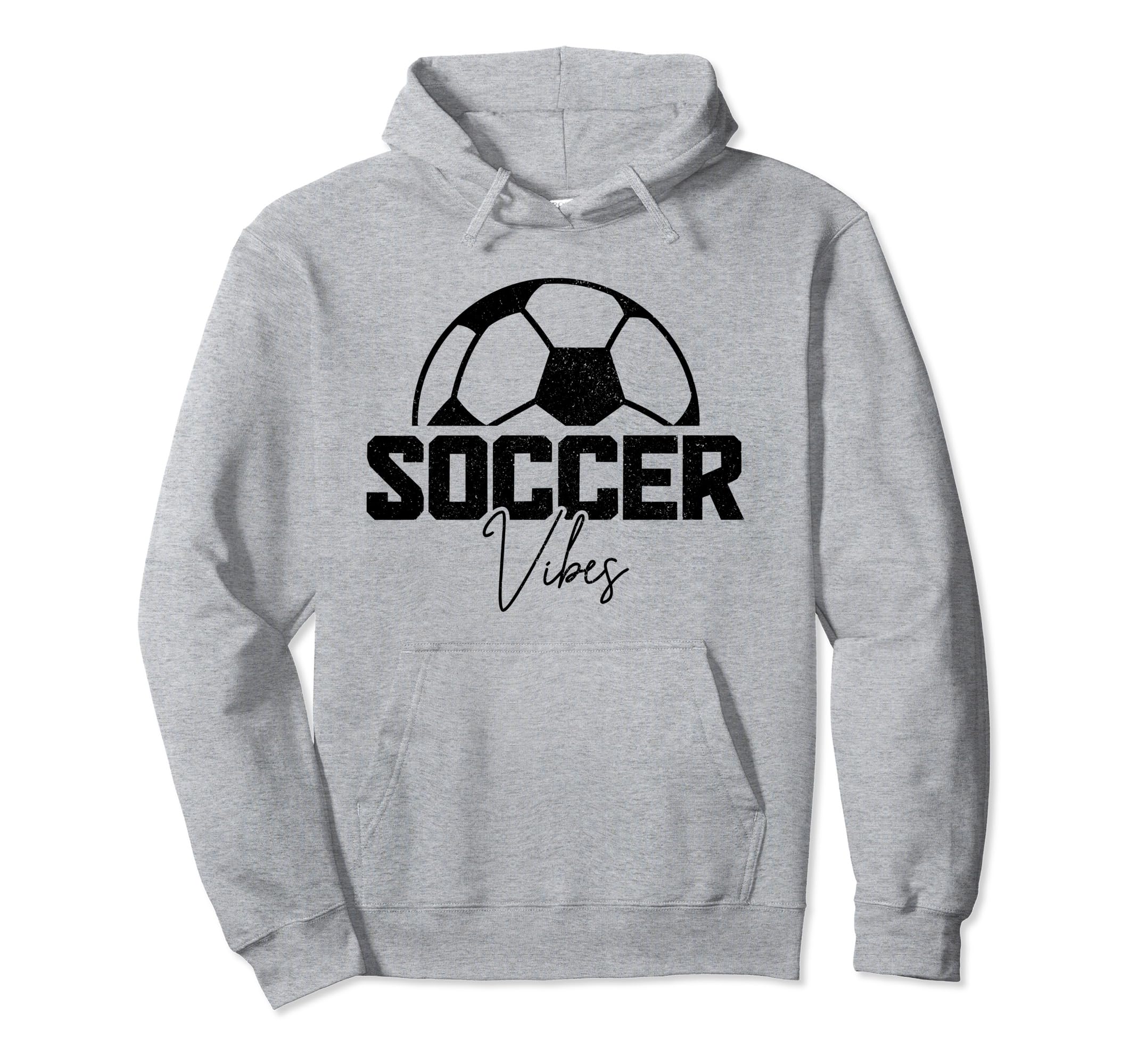 Soccer Vibes Soccer Player Hoodie - Minimalist Print for Adults - T-Shirt, Sweatshirt, Hoodie