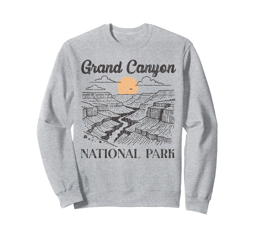 Grand Canyon National Park Grand Sweatshirt - Graphic Print Men Women - T-Shirt, Sweatshirt, Hoodie