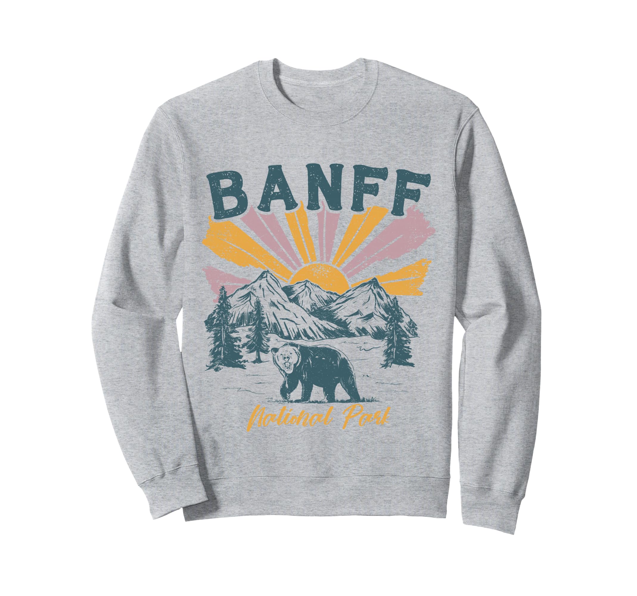 Banff Canadian National Park Sweatshirt - Aesthetic Graphic Men Women - T-Shirt, Sweatshirt, Hoodie