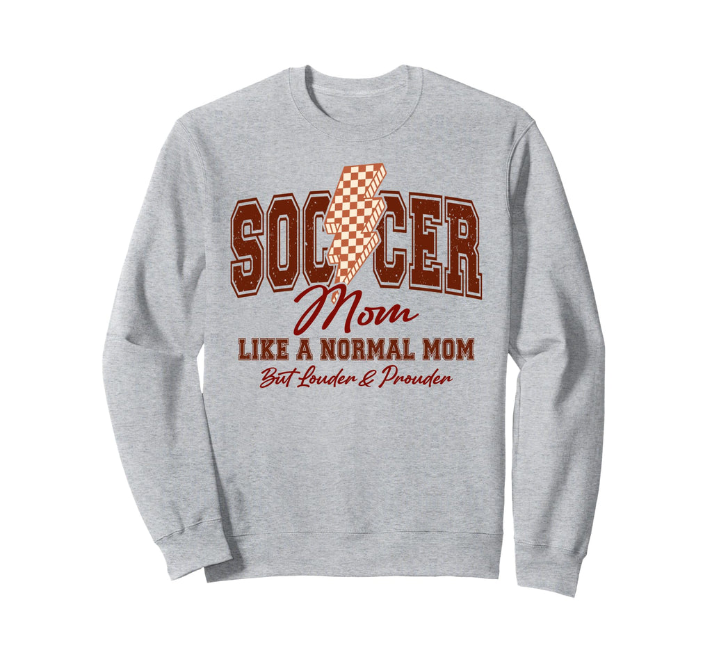 Soccer Mama Biggest Fan Soccer Sweatshirt - Custom Art Print for Adults - T-Shirt, Sweatshirt, Hoodie
