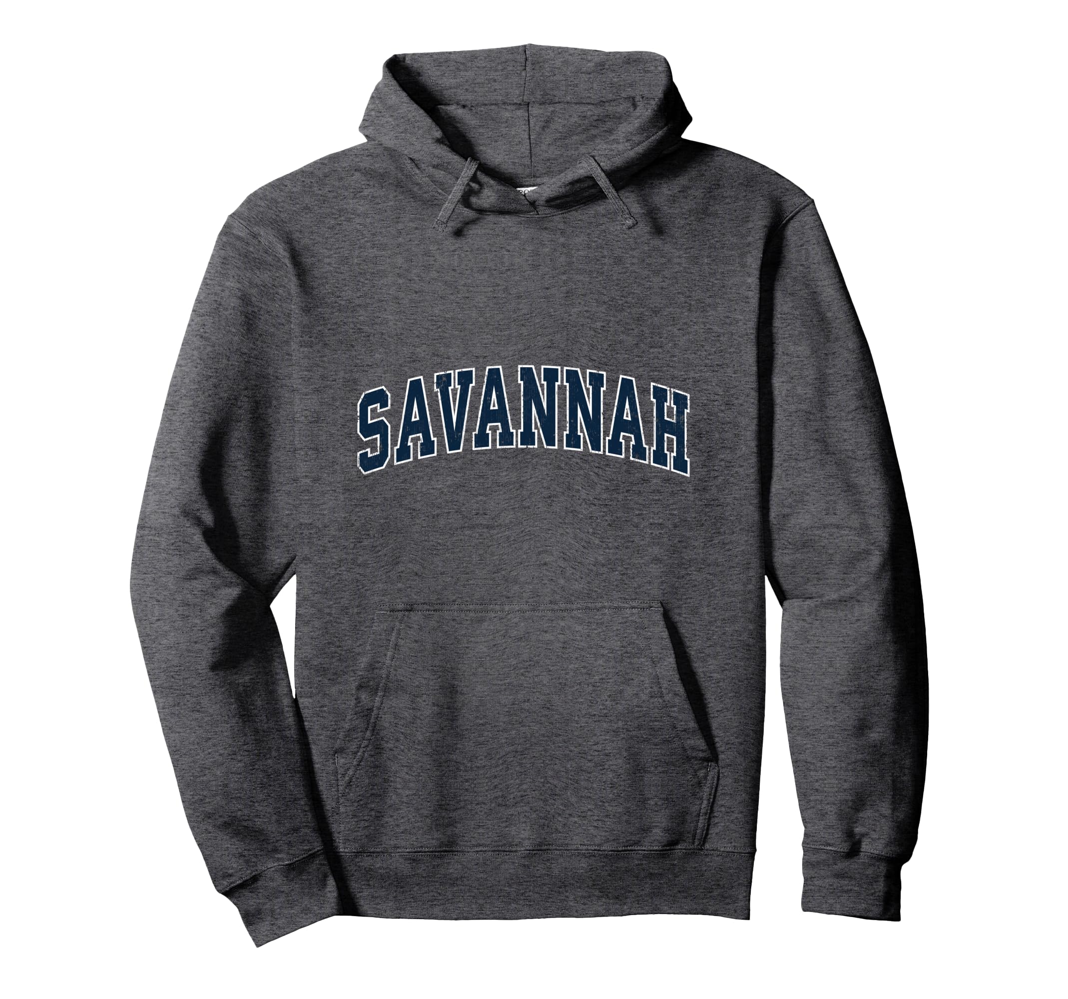 Savannah Georgia Ga Sports Navy Hoodie - Fun Novelty Design Men Women - T-Shirt, Sweatshirt, Hoodie