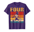 4 Year Old Soccer Birthday 4Th T-Shirt - Aesthetic Graphic for Adults - T-Shirt, Sweatshirt, Hoodie