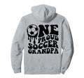 Proud Soccer Grandpa Soccer Ball Hoodie - Casual Everyday Wear for Adults - T-Shirt, Sweatshirt, Hoodie