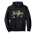 Old School Hip Hop Urban Wear Dope Swag Hoodie - Unique Graphic Men Women - T-Shirt, Sweatshirt, Hoodie