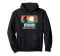 Redwood National Park Bigfoot Tree Hoodie - Custom Art Print Unisex - T-Shirt, Sweatshirt, Hoodie