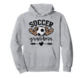 Soccer Grandma Womens Soccer Day Hoodie - Novelty Apparel for Adults - T-Shirt, Sweatshirt, Hoodie