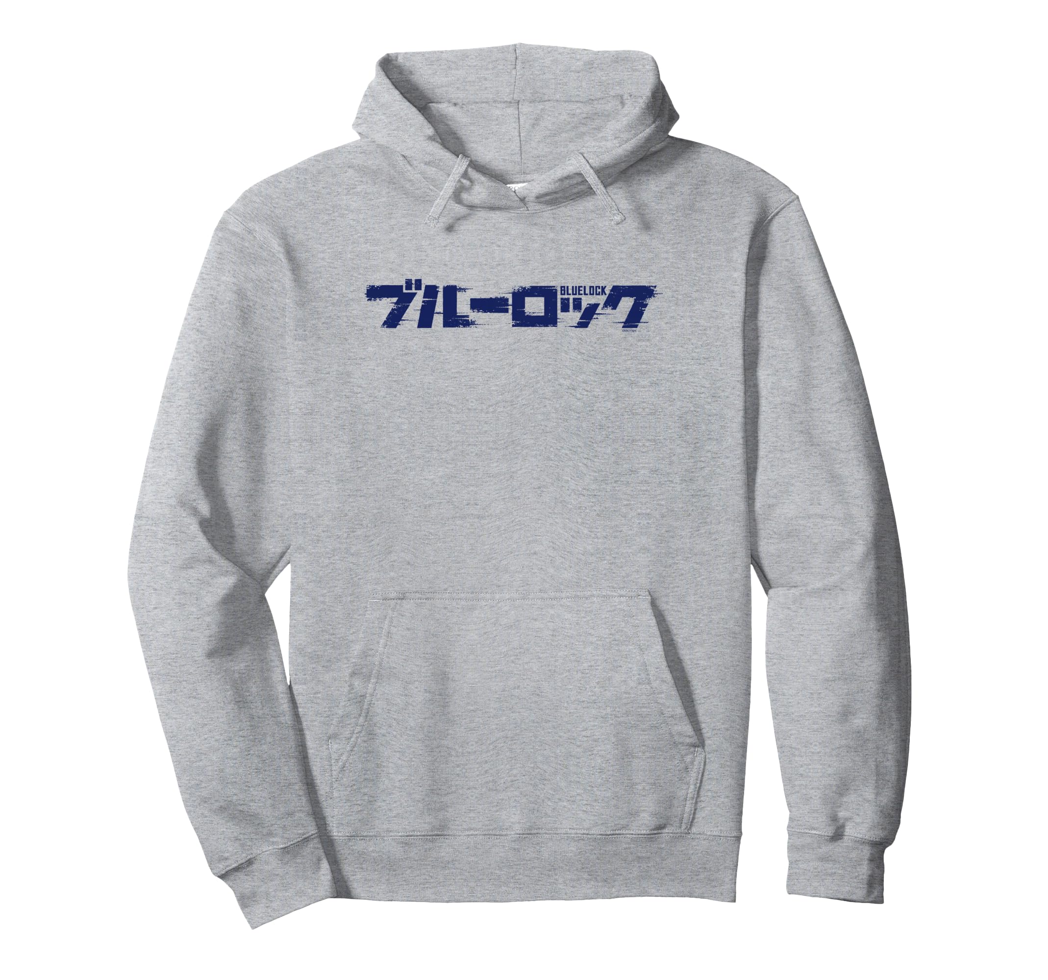Blue Lock Distressed Glitch Chest Hoodie - Fun Novelty Design Unisex - T-Shirt, Sweatshirt, Hoodie