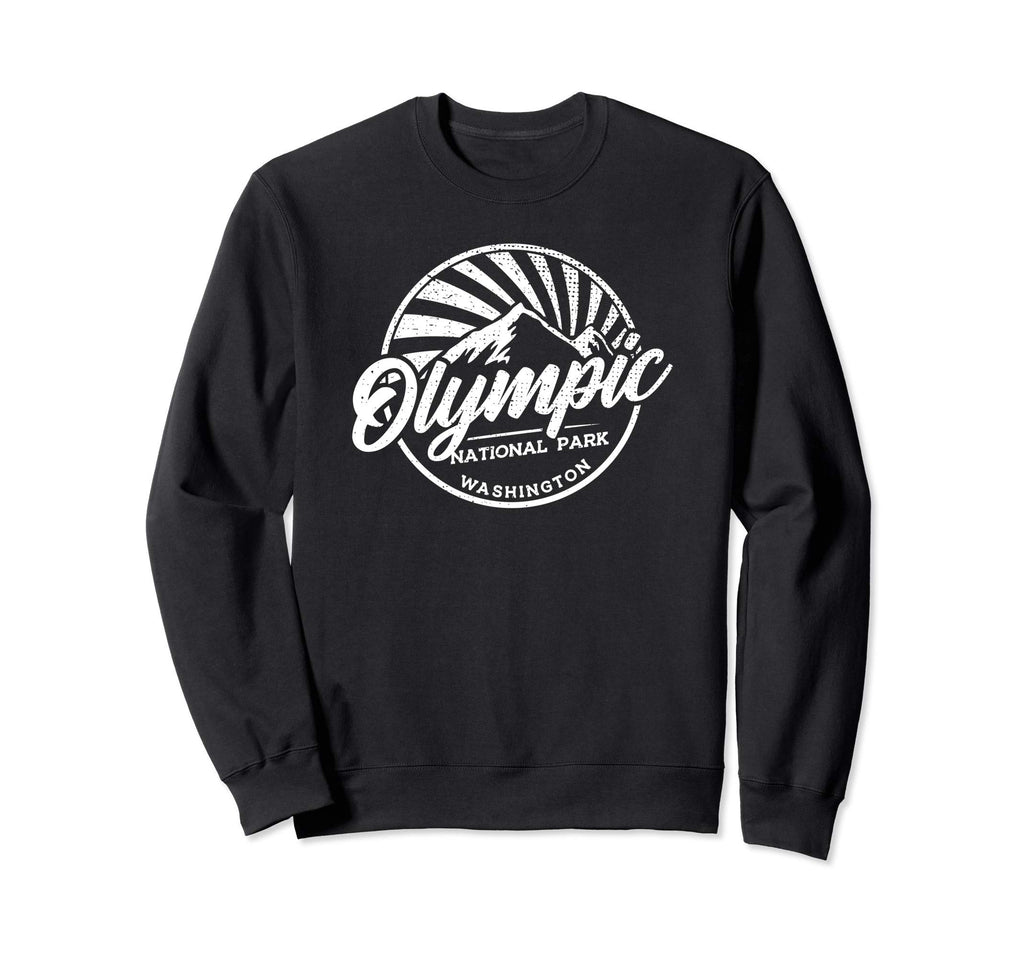 Olympic National Park Washington Sweatshirt - Novelty Apparel for Adults - T-Shirt, Sweatshirt, Hoodie