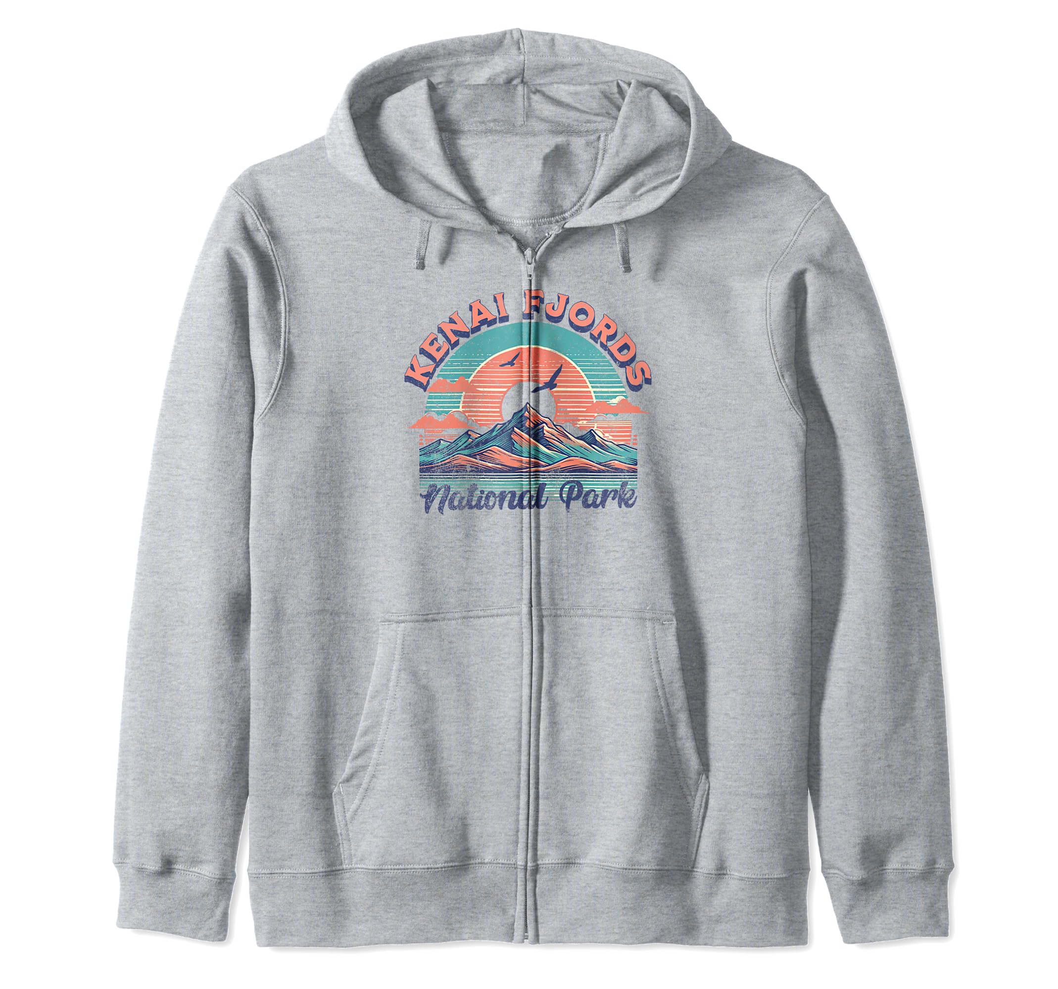 Kenai Fjords National Park Alaska Usa Hoodie - Trendy Graphic Unisex - T-Shirt, Sweatshirt, Hoodie