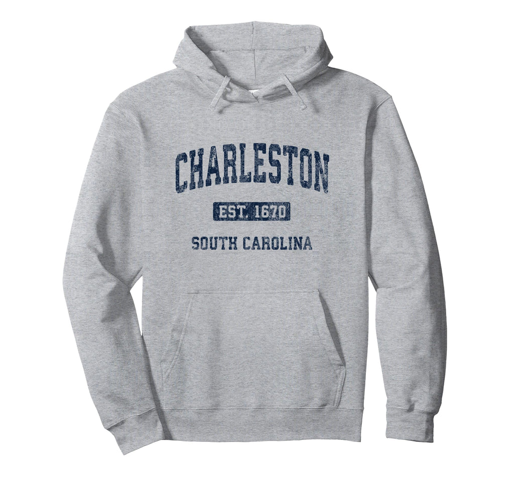 Charleston South Carolina Sc Athletic Hoodie - Minimalist Print Unisex - T-Shirt, Sweatshirt, Hoodie