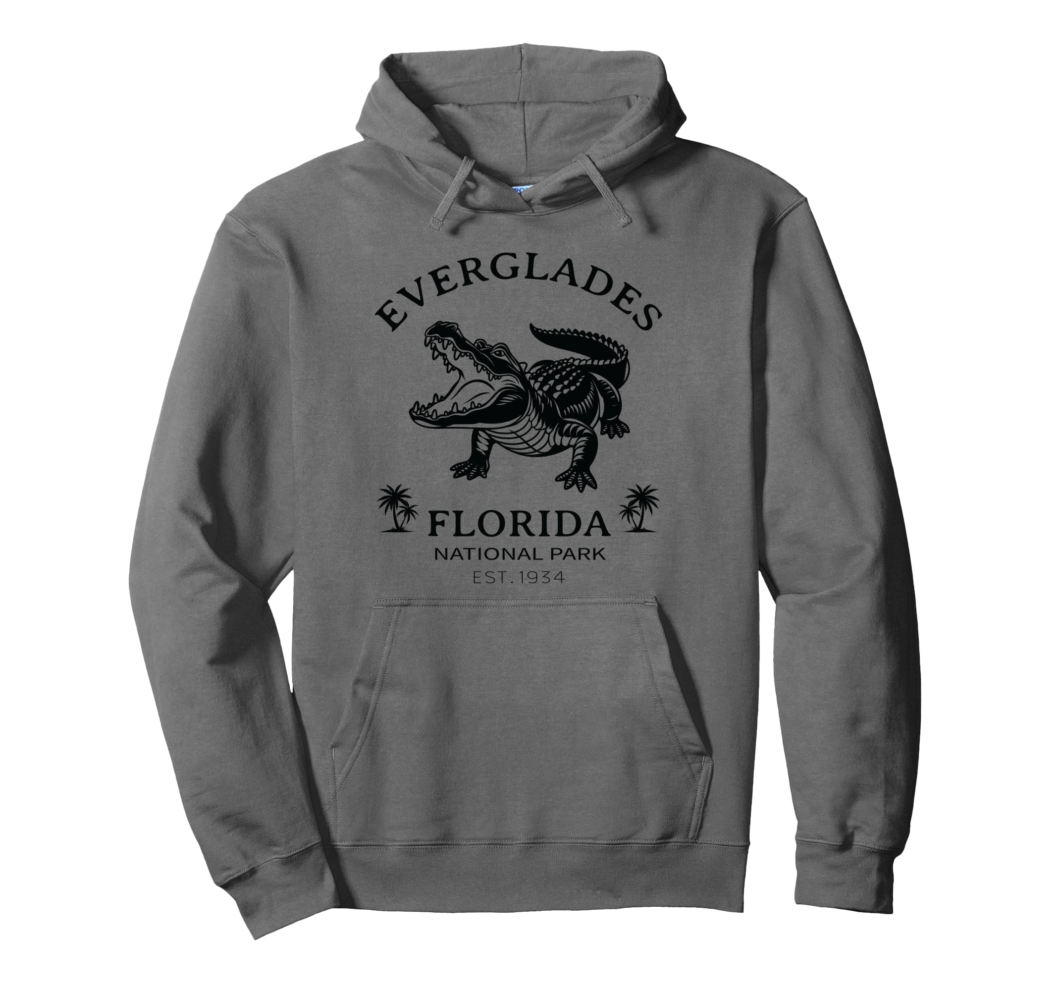 Everglades National Park Alligators Hoodie - Graphic Print Men Women - T-Shirt, Sweatshirt, Hoodie