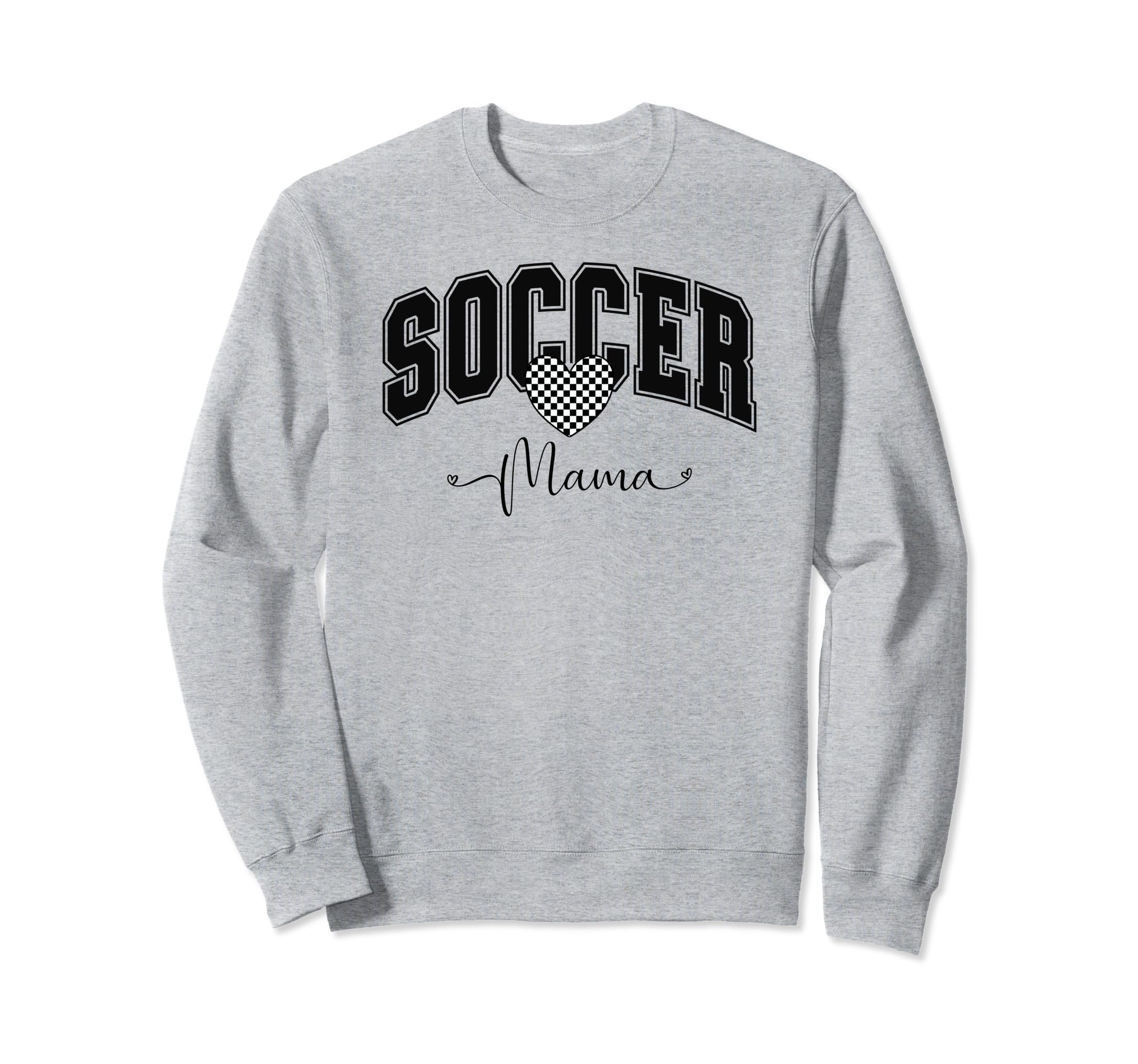 Soccer Mama Team Mom Athlete Mom Sweatshirt - Graphic Print for Adults - T-Shirt, Sweatshirt, Hoodie