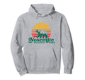 Yosemite National Park Bear And Sun Hoodie - Novelty Apparel Men Women - T-Shirt, Sweatshirt, Hoodie