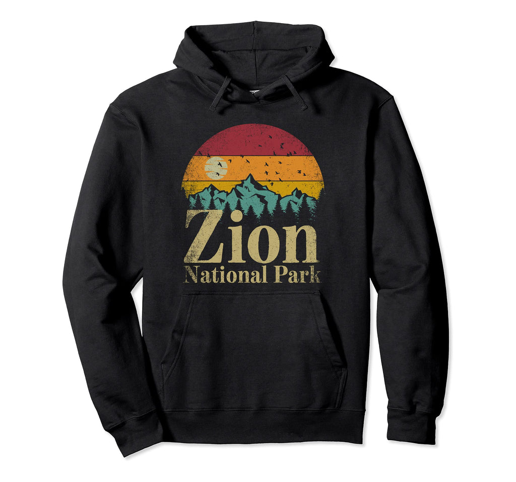 Zion National Park Hiking Camping Gift Hoodie - Minimalist Print Men Women - T-Shirt, Sweatshirt, Hoodie