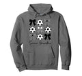 Soccer Grandma Funny Coquette Bow Hoodie - Unique Graphic for Adults - T-Shirt, Sweatshirt, Hoodie