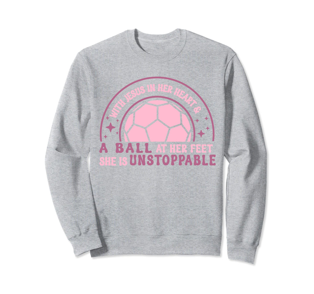 Soccer Soccer Player Soccer Sweatshirt - Aesthetic Graphic Unisex - T-Shirt, Sweatshirt, Hoodie