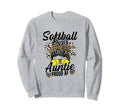 Softball Auntie Proud Af Soccer Sweatshirt - Fun Novelty Design for Adults - T-Shirt, Sweatshirt, Hoodie