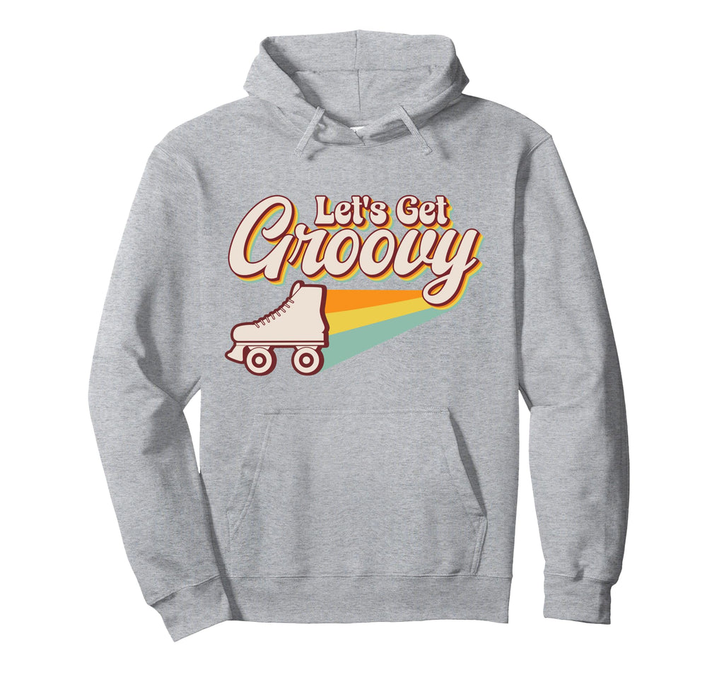 Roller Skating Skate 1970S Lets Get Hoodie - Minimalist Print Men Women - T-Shirt, Sweatshirt, Hoodie
