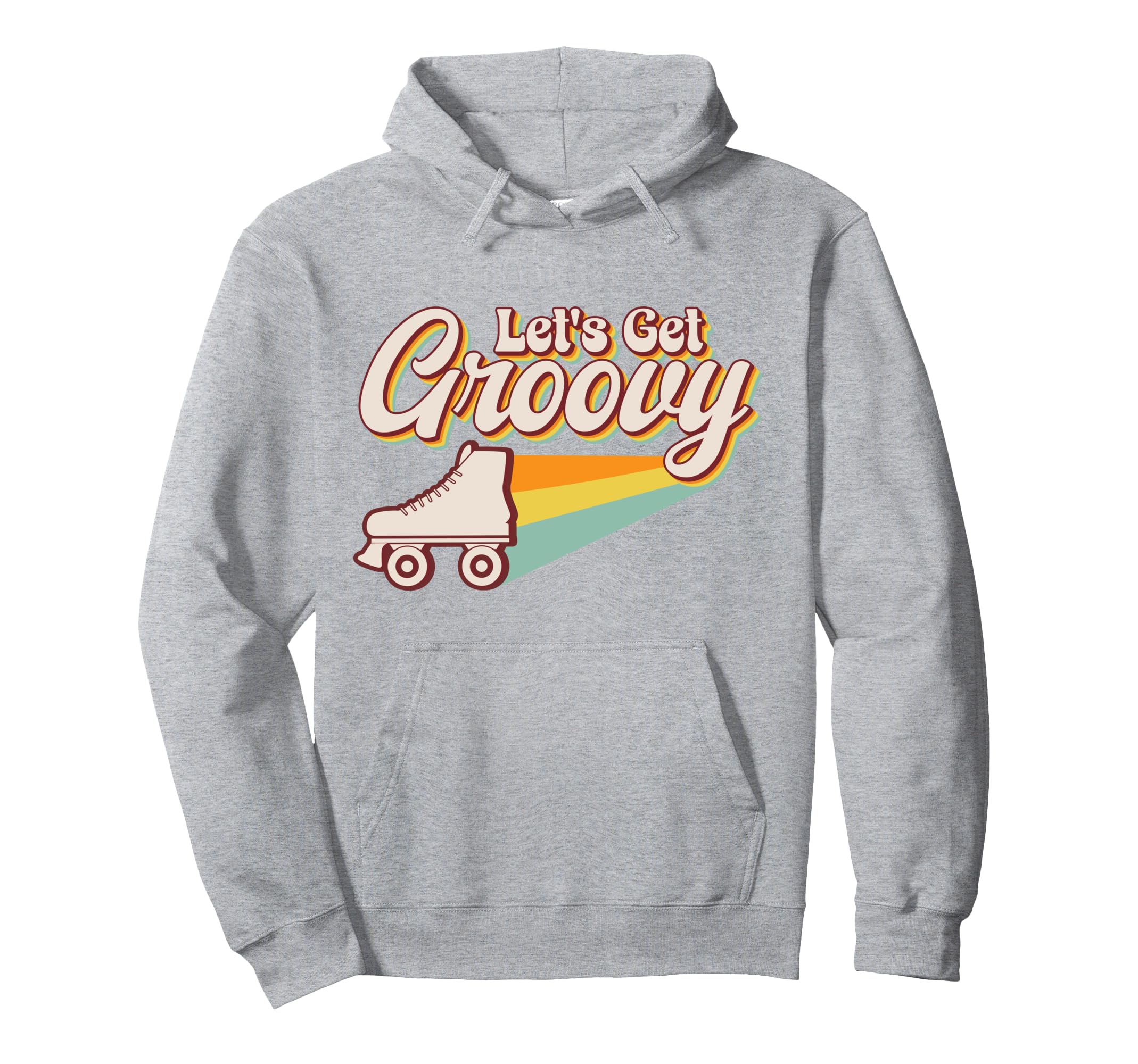 Roller Skating Skate 1970S Lets Get Hoodie - Minimalist Print Men Women - T-Shirt, Sweatshirt, Hoodie