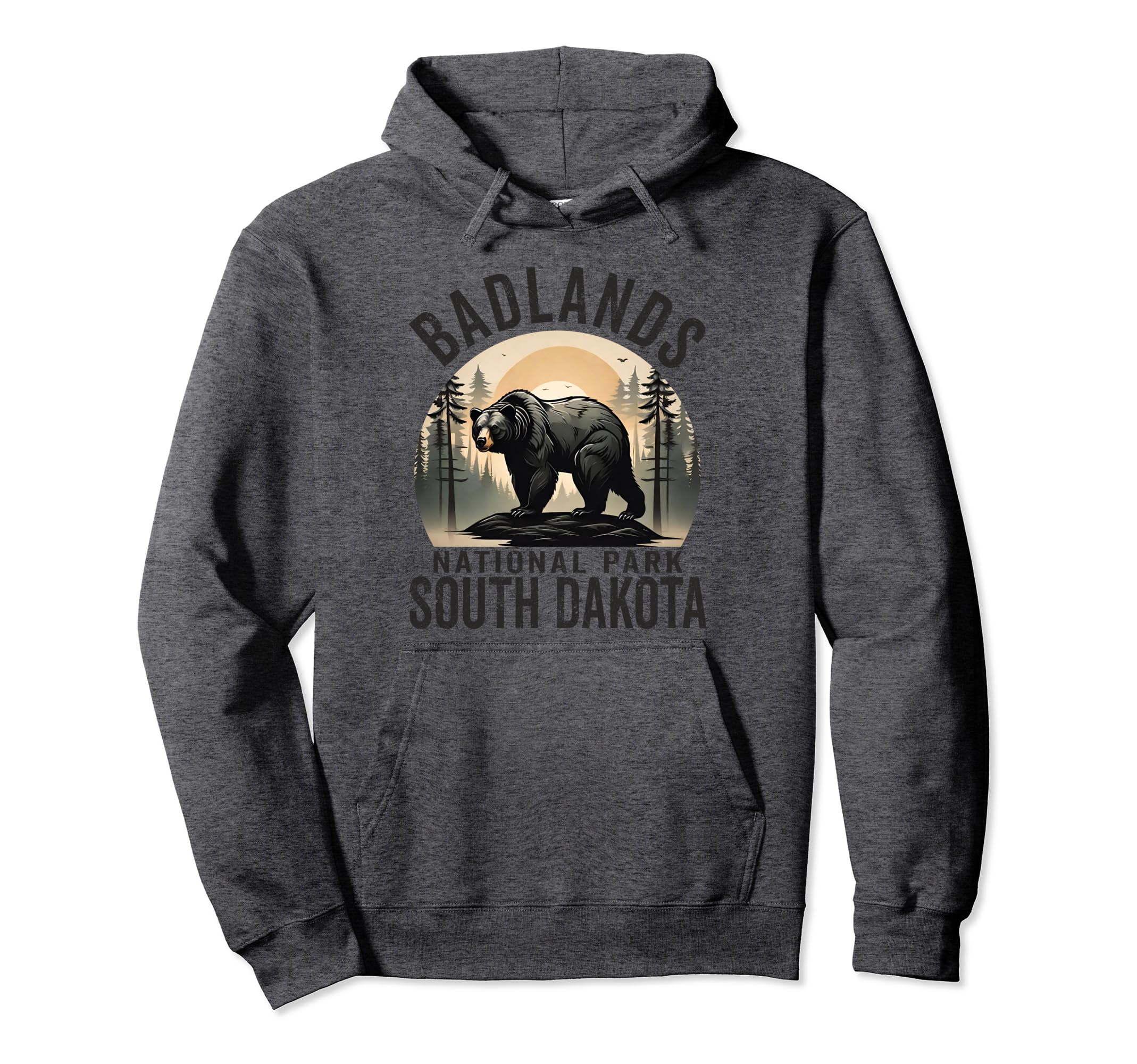 Badlands National Park South Dakota Hoodie - Streetwear Style Men Women - T-Shirt, Sweatshirt, Hoodie