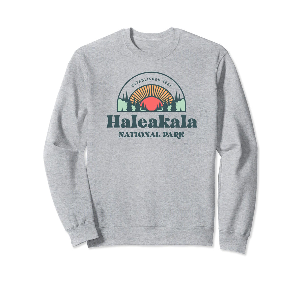 Family Vacation Gift Haleakala Sweatshirt - Minimalist Print for Adults - T-Shirt, Sweatshirt, Hoodie