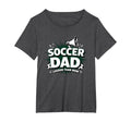 Soccer Dad Louder Than Mom Womens Plus T-Shirt - Trendy Graphic Men Women - T-Shirt, Sweatshirt, Hoodie