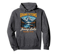 Grand Tetons Trip Vacation National Park Hoodie - Custom Art Print Unisex - T-Shirt, Sweatshirt, Hoodie